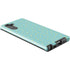 Teal and Yellow Polka Dots Galaxy Note 10 Pro Case