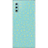 Teal and Yellow Polka Dots Galaxy Note 10 Skin