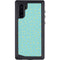 Teal and Yellow Polka Dots Galaxy Note 10 Waterproof Case