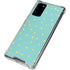 Teal and Yellow Polka Dots Galaxy Note20 5G Clear Case