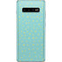 Teal and Yellow Polka Dots Galaxy S10 Plus Skin