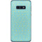 Teal and Yellow Polka Dots Galaxy S10e Skin