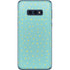 Teal and Yellow Polka Dots Galaxy S10e Skin