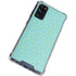 Teal and Yellow Polka Dots Galaxy S20 FE Clear Case