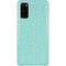 Teal and Yellow Polka Dots Galaxy S20 Lite Case