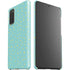 Teal and Yellow Polka Dots Galaxy S20 Lite Case