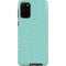 Teal and Yellow Polka Dots Galaxy S20 Plus Pro Case