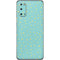 Teal and Yellow Polka Dots Galaxy S20 Skin