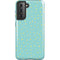 Teal and Yellow Polka Dots Galaxy S21 5G Pro Case