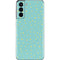 Teal and Yellow Polka Dots Galaxy S21 5G Skin