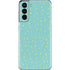 Teal and Yellow Polka Dots Galaxy S21 5G Skin