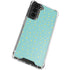 Teal and Yellow Polka Dots Galaxy S21 FE Clear Case
