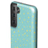 Teal and Yellow Polka Dots Galaxy S21 Plus 5G Pro Case