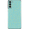 Teal and Yellow Polka Dots Galaxy S21 Plus 5G Skin