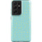 Teal and Yellow Polka Dots Galaxy S21 Ultra 5G Pro Case
