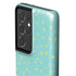 Teal and Yellow Polka Dots Galaxy S21 Ultra 5G Pro Case