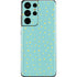 Teal and Yellow Polka Dots Galaxy S21 Ultra 5G Skin