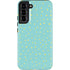 Teal and Yellow Polka Dots Galaxy S22 Plus Pro Case