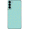 Teal and Yellow Polka Dots Galaxy S22 Plus Skin