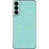 Teal and Yellow Polka Dots Galaxy S22 Plus Skin