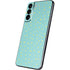 Teal and Yellow Polka Dots Galaxy S22 Plus Skin