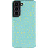 Teal and Yellow Polka Dots Galaxy S22 Pro Case