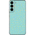 Teal and Yellow Polka Dots Galaxy S22 Skin