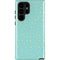 Teal and Yellow Polka Dots Galaxy S22 Ultra Pro Case