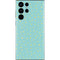 Teal and Yellow Polka Dots Galaxy S22 Ultra Skin