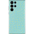 Teal and Yellow Polka Dots Galaxy S22 Ultra Skin
