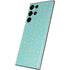 Teal and Yellow Polka Dots Galaxy S22 Ultra Skin