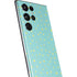 Teal and Yellow Polka Dots Galaxy S22 Ultra Skin