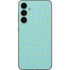 Teal and Yellow Polka Dots Galaxy S23 FE Skin
