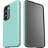 Teal and Yellow Polka Dots Galaxy S23 Plus Pro Case