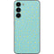 Teal and Yellow Polka Dots Galaxy S23 Plus Skin