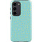 Teal and Yellow Polka Dots Galaxy S23 Pro Case