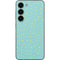 Teal and Yellow Polka Dots Galaxy S23 Skin