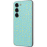 Teal and Yellow Polka Dots Galaxy S23 Skin