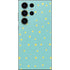 Teal and Yellow Polka Dots Galaxy S23 Ultra Skin