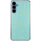 Teal and Yellow Polka Dots Galaxy S24 Clear Case