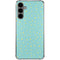 Teal and Yellow Polka Dots Galaxy S24 Plus Clear Case