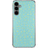 Teal and Yellow Polka Dots Galaxy S24 Plus Clear Case
