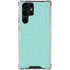 Teal and Yellow Polka Dots Galaxy S24 Ultra Clear Case