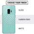 Teal and Yellow Polka Dots Galaxy S9 Skin