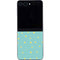 Teal and Yellow Polka Dots Galaxy Z Flip5 5G Skin