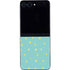 Teal and Yellow Polka Dots Galaxy Z Flip5 5G Skin