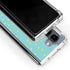 Teal and Yellow Polka Dots Galaxy Z Fold5 5G Clear Case