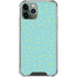 Teal and Yellow Polka Dots iPhone 11 Pro Max Clear Case