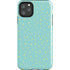 Teal and Yellow Polka Dots iPhone 11 Pro Max Impact Case