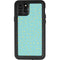 Teal and Yellow Polka Dots iPhone 11 Pro Waterproof Case